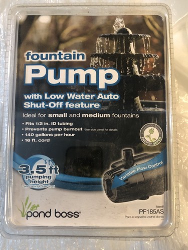 New pond boss pf185as - new,