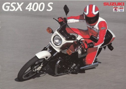 Suzuki gsx 400 - gsx, brochure