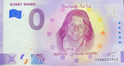 Ticket euro bobby sands - bobby,