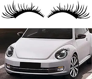 2pcs car headlight eyelashes - 2pcs,
