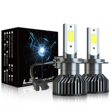 For Ford Mondeo MK4 Pair H7 Led Headlight Bulbs 6000K Xenon White Light Bright