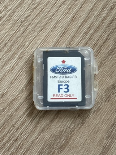 Ford sat nav - card, update
