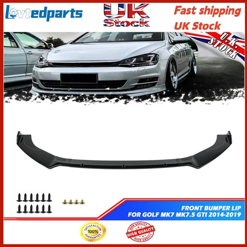 Gloss black front splitter - gloss,