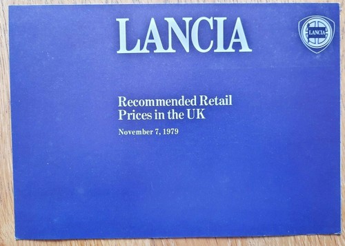1979 1980 lancia car sales - 1979,