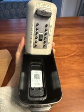 supra C500 pro push button combination key lock box new