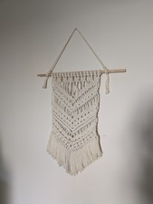 Handmade macramé wall hanging - handmade,
