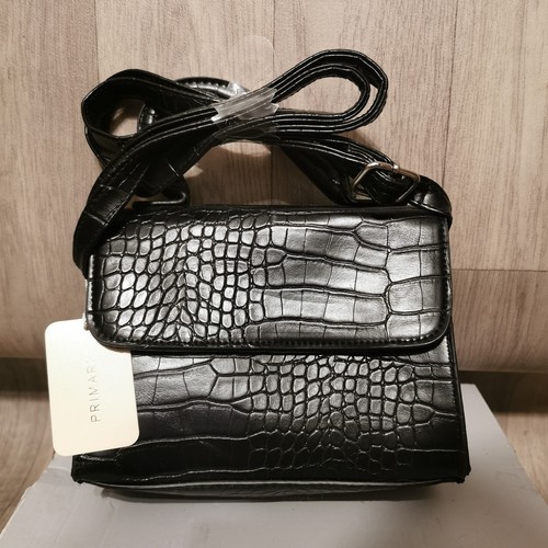 Primark black small croc - primark,
