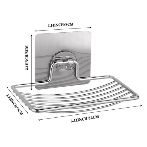 Bathroom suction soap dish - suction,
