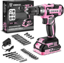 Power Drill Cordless:  Pink