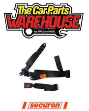 SEAT BELT KIT SECURON 200 LAP & DIAGONAL SEAT BELT THREE POINT WITH ADJUSTMENT