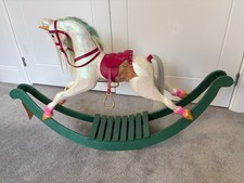 Hand Made wooden Rocking Horse