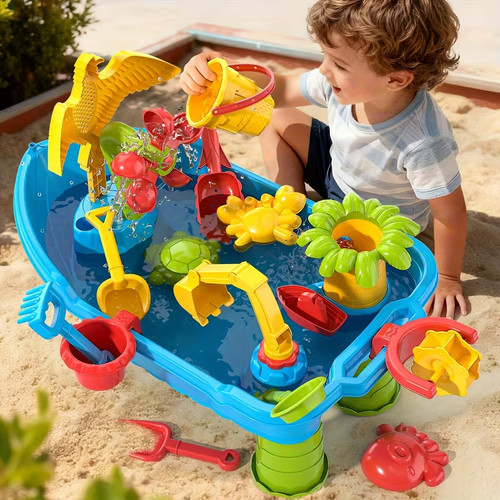 Sand and water - and, large