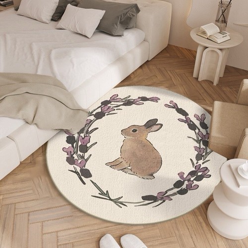 New round circle rugs - circle,