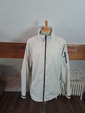 GILL CREW LITE JACKET SIZE XL WATERPROOF & BREATHABLE MENS WHITE LIGHTWEIGHT