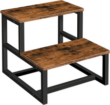 HOOBRO Wooden Two Step Stool