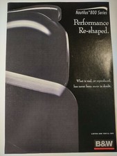 B&W Nautilus 800 Performance