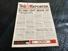 JUNE 20  1968 HOLLYWOOD REPORTER movie magazine CHRIS CRAFT MERGER HOT