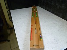 VINTAGE SNOOKER CUE 147 TABLE TOP GAME SKILL PRATICE TRAINER GAME BRIBEK PRODUCT