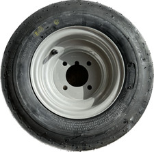 16.5x6.5-8 73M New Trailer Wheel tyre 4 stud 4" PCD 67mm Centre