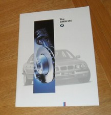 BMW M5 E34 Brochure 1994-1995