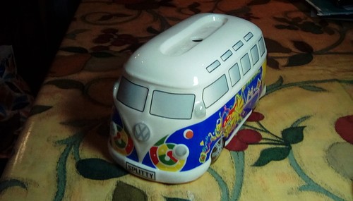 Ceramic campervan dormobile - ceramic,