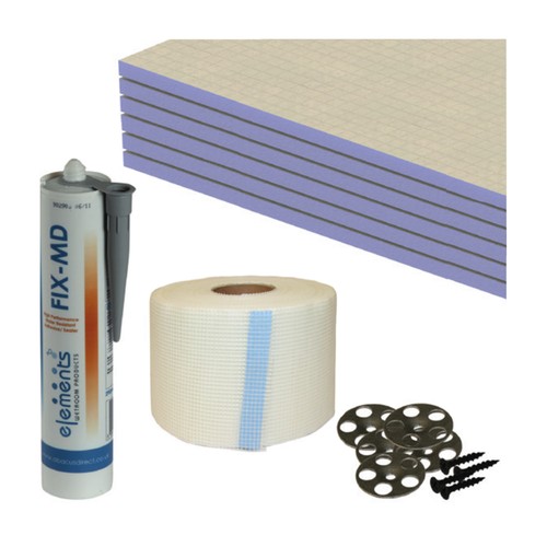Waterproof tile backer board - waterproof,