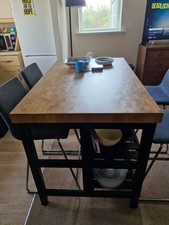 IKEA VADHOLMA Kitchen Island