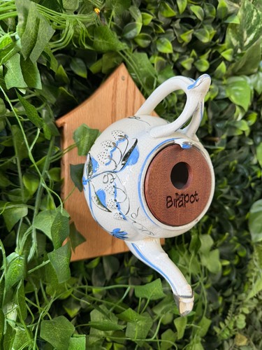 Bird house teapot - box,