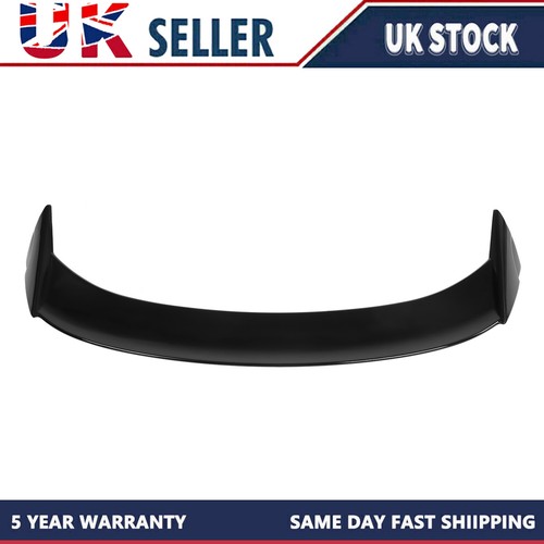 Rear roof spoiler - roof, black