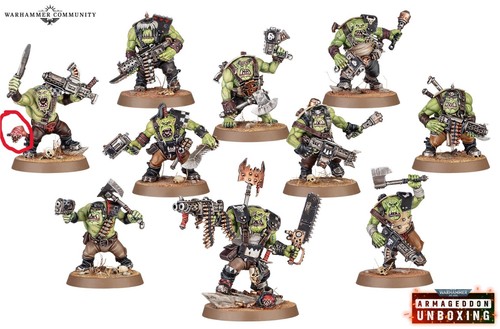 Armageddon ork boyz x10 - armageddon,
