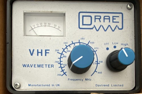 Vintage drae vhf wavemeter - drae, for
