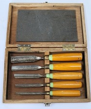 Woodturning set of 6 chisels