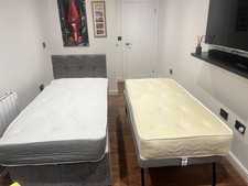 trundle bed with mattress
