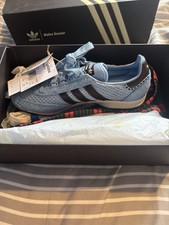 Wales Bonner x adidas Originals SL-76 'Ash Blue Core Black' Brand New With Tags.