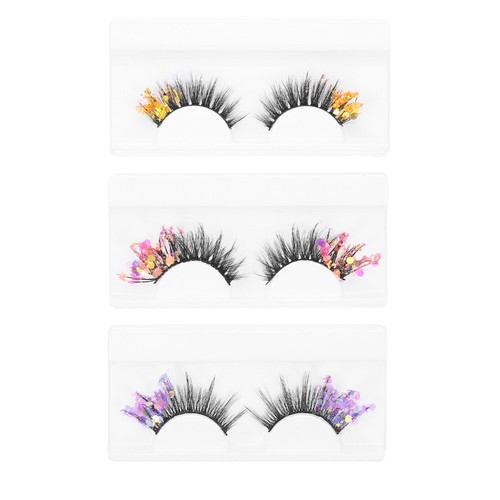 Pairs fake eyelashes - eyelashes, pre