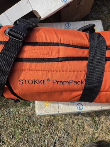 Stokke prampack orange - orange, black