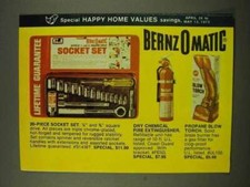 1973 Bernzomatic Ad - 20-Piece