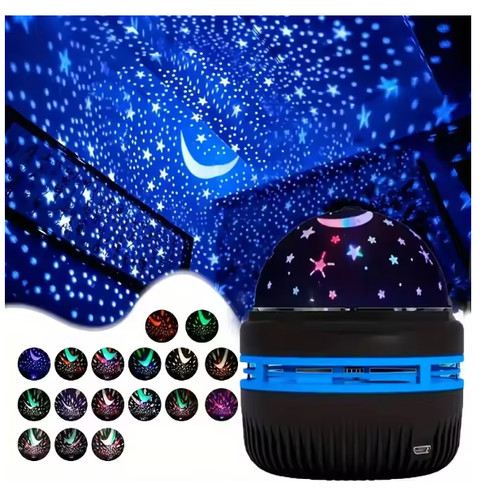 Rotating led galaxy - led, starry