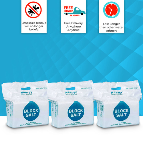 Harvey block salt - block, pack