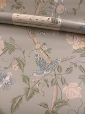 Laura Ashley Summer Palace Eau De Nil Wallpaper 9 Rolls avail PPR 