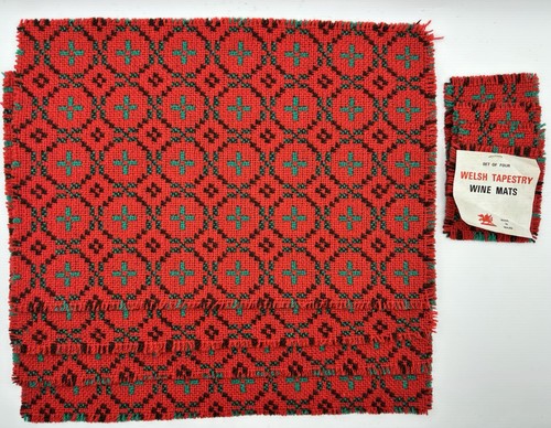 Vtg welsh tapestry - welsh, wool