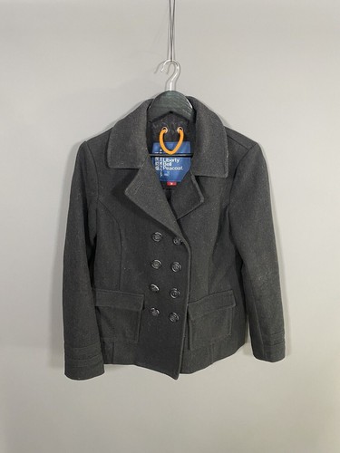 Superdry pea coat size - pea,
