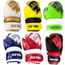 Top Ten Glossy Block Pointfighter Gloves Karate Kickboxing Point Sparring