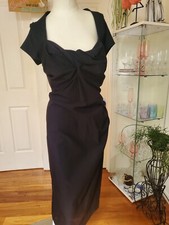 Gorgeous  "STOP STARING" Love WIGGLE DRESS IN SIZE 18 US (Fits To Size 20 )