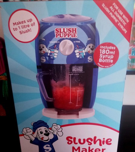 Slush puppie snow cone - slush,