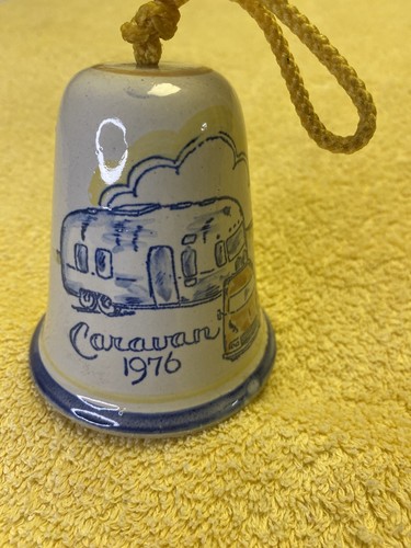 Vintage ceramic bell - ceramic,