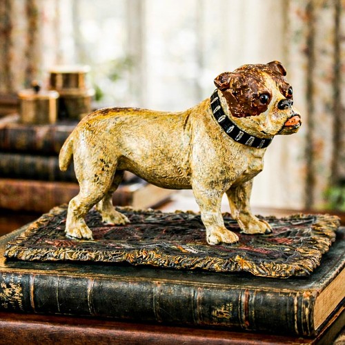 English bulldog figurine - english,