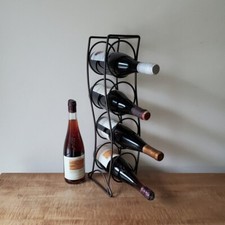 Vintage Metal Minimalist Wine