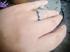 Vintage Solid Silver Tanzanite