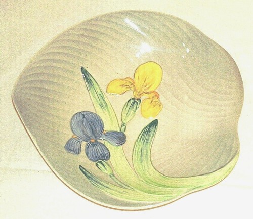 Large vintage handpainted - large,